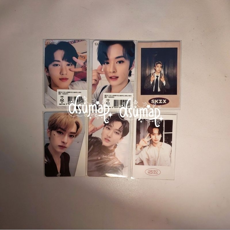 Stray Kids Benefit Nacific Wolfgang PVC Photocard Ler Know Changbin SG21 SKZ-X Polaroid