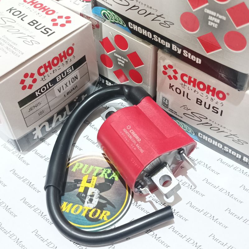 KOIL BUSI IGNITION COIL RACING YAMAHA VIXION OLD - VIXION NEW NVA NVL - R15 - NMAX - XABRE