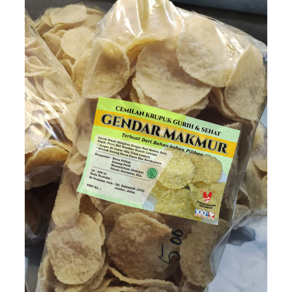 

Kerupuk Puli GENDAR MAKMUR