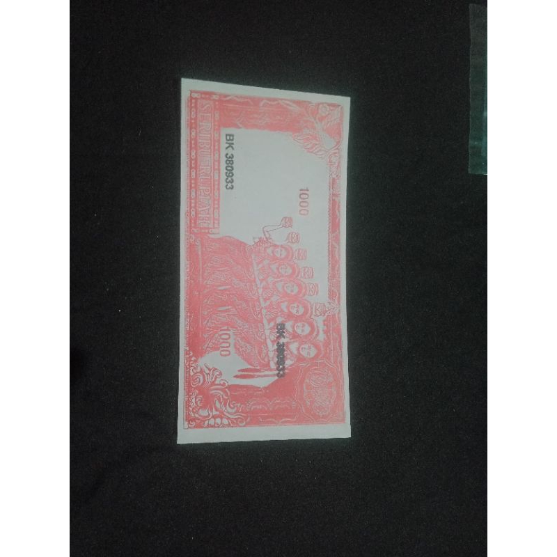 Hobby Koleksi Uang Kuno Soekarno Melengkung Merah 6 Penari