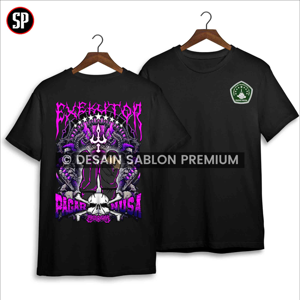 KAOS PAGAR NUSA Distro Terbaru - Edisi PN Nyel EXEKUTOR Arus Bawah Zona Baku Hantam Keren - Atasan P