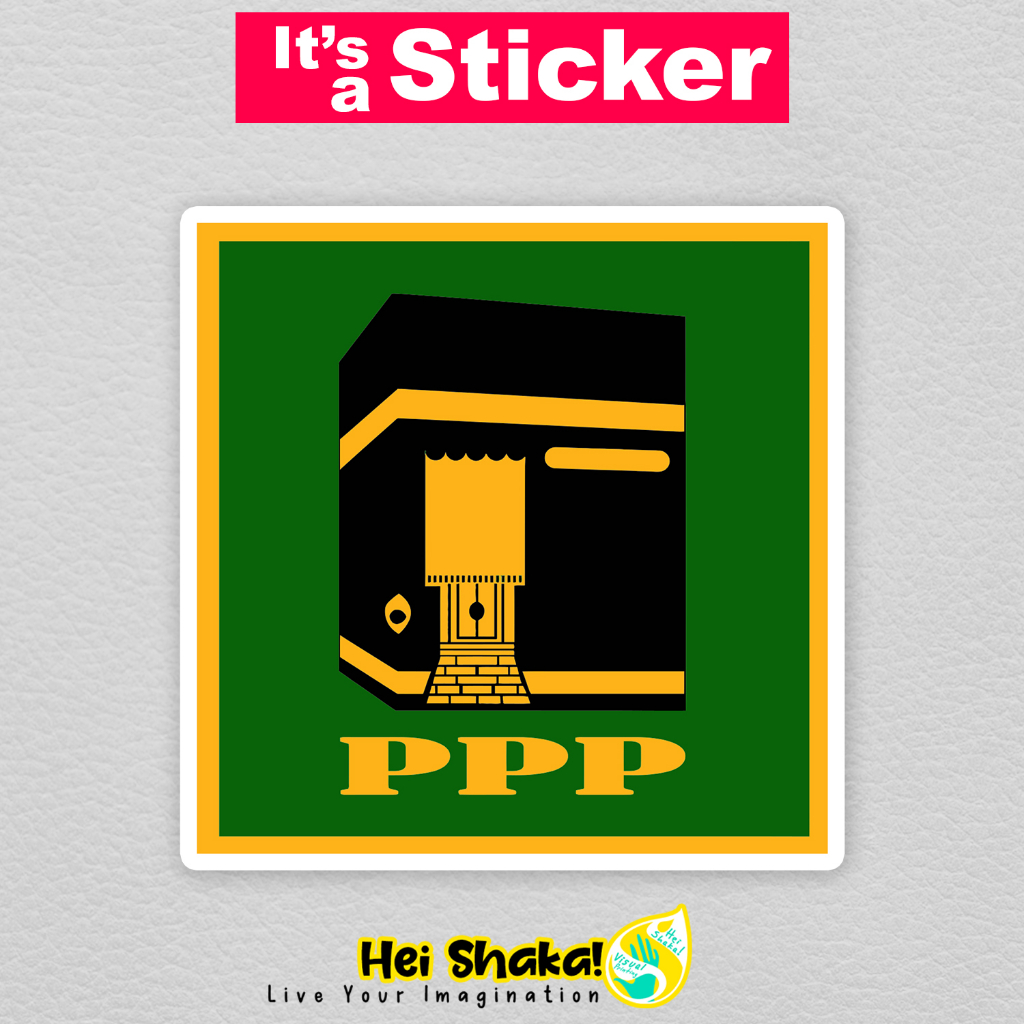 

Heishaka Stiker Partai Persatuan Pembangunan PPP Sticker Parpol Politik Vinyl Anti Air