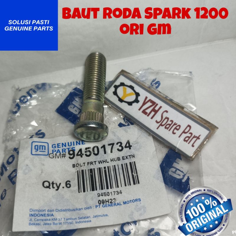 Baut roda Chevrolet Spark 1200 aveo 2004 ori gm