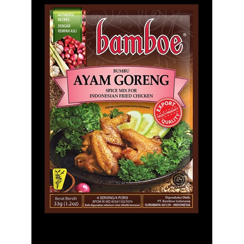 

bumbu ayam goreng