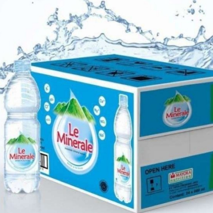 

le minerale leminerale 600ml air minum le mineral air mineral