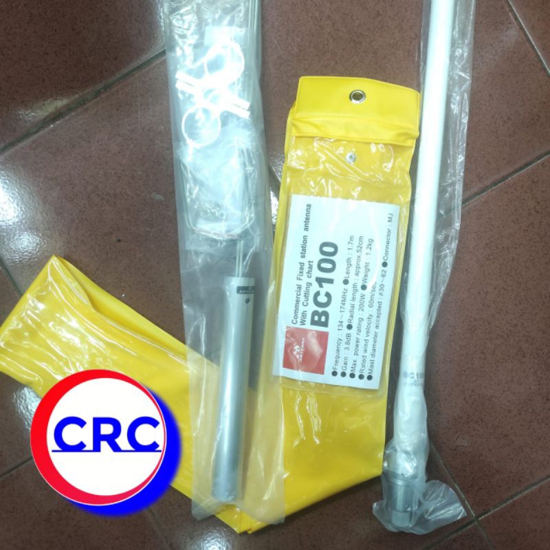 D ANTENA BC 100  ANTENA BASE BC-100 VHF 134-174 MHZ