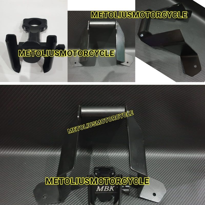breket dudukan hp adv150 holder hp adv150 bracket gps adv holder adv