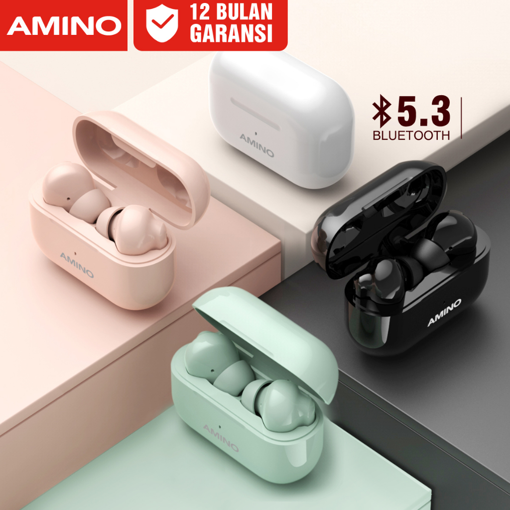 AMINO X1 TWS Wireless Bluetooth Earphone Headset Mini Earbuds Bluetooth 5.3