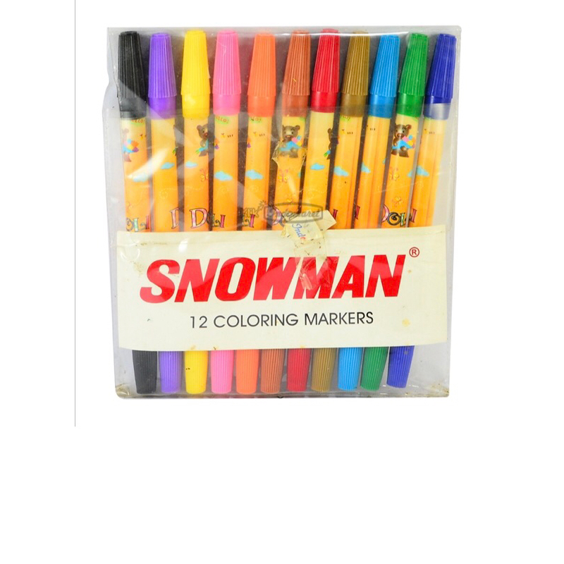 

Snowman spidol warna 12s