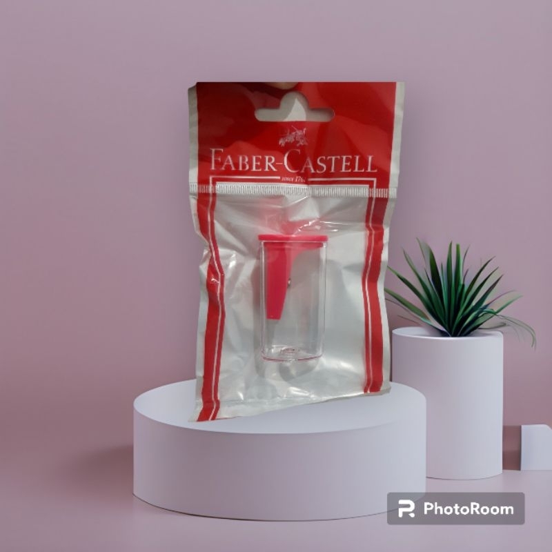 

SHARPENER/SERUTAN 125LV CONTAINER FABER CASTELL