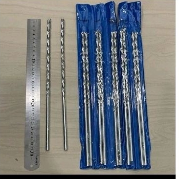 mata bor beton panjang 10mm×30cm mata bor tembok dinding mansory drill 10mm beton