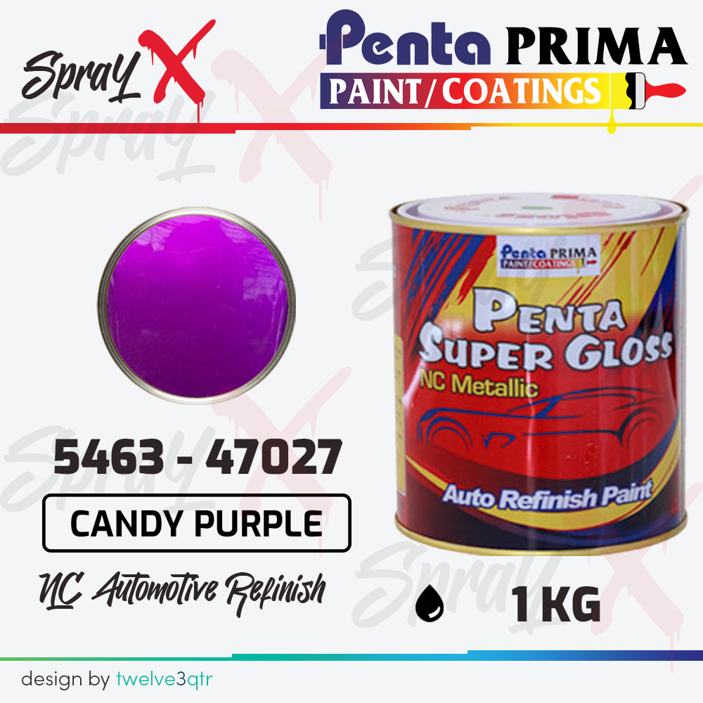 PENTA SUPER GLOSS NC CANDY PURPLE 47027 1 KG / UNGU CANDY