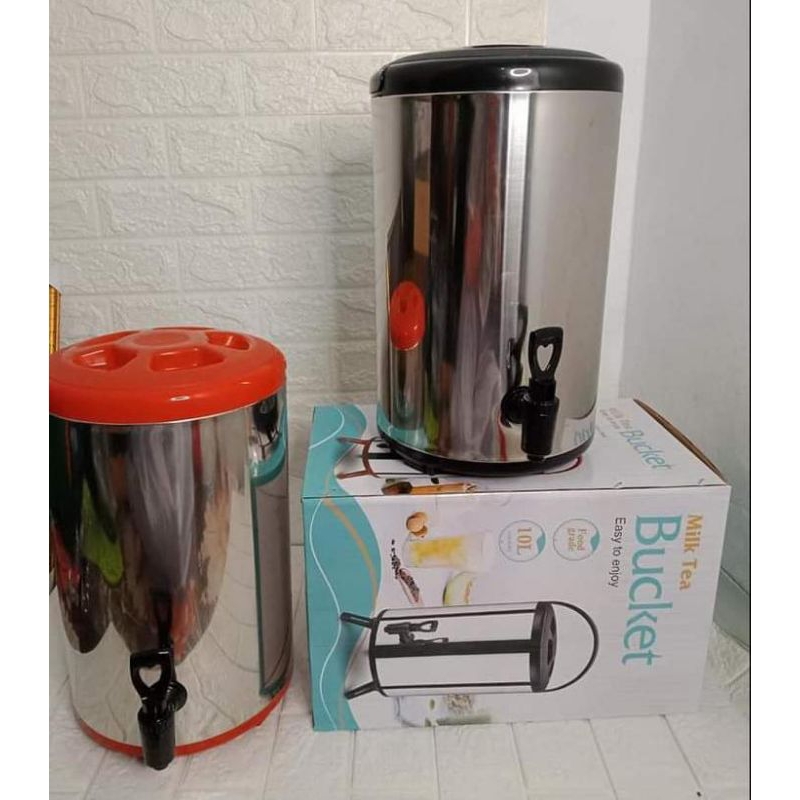 Termos Milk Tea Bucket 12 Liter