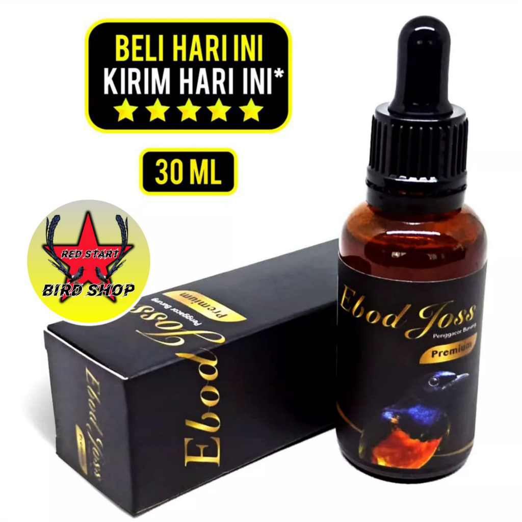 Vitamin Penggacor Burung Ebod Joss Premium Suplemen Obat Burung Juara Doping Stamina Nafas Panjang Burung Murai Kacer Kenari