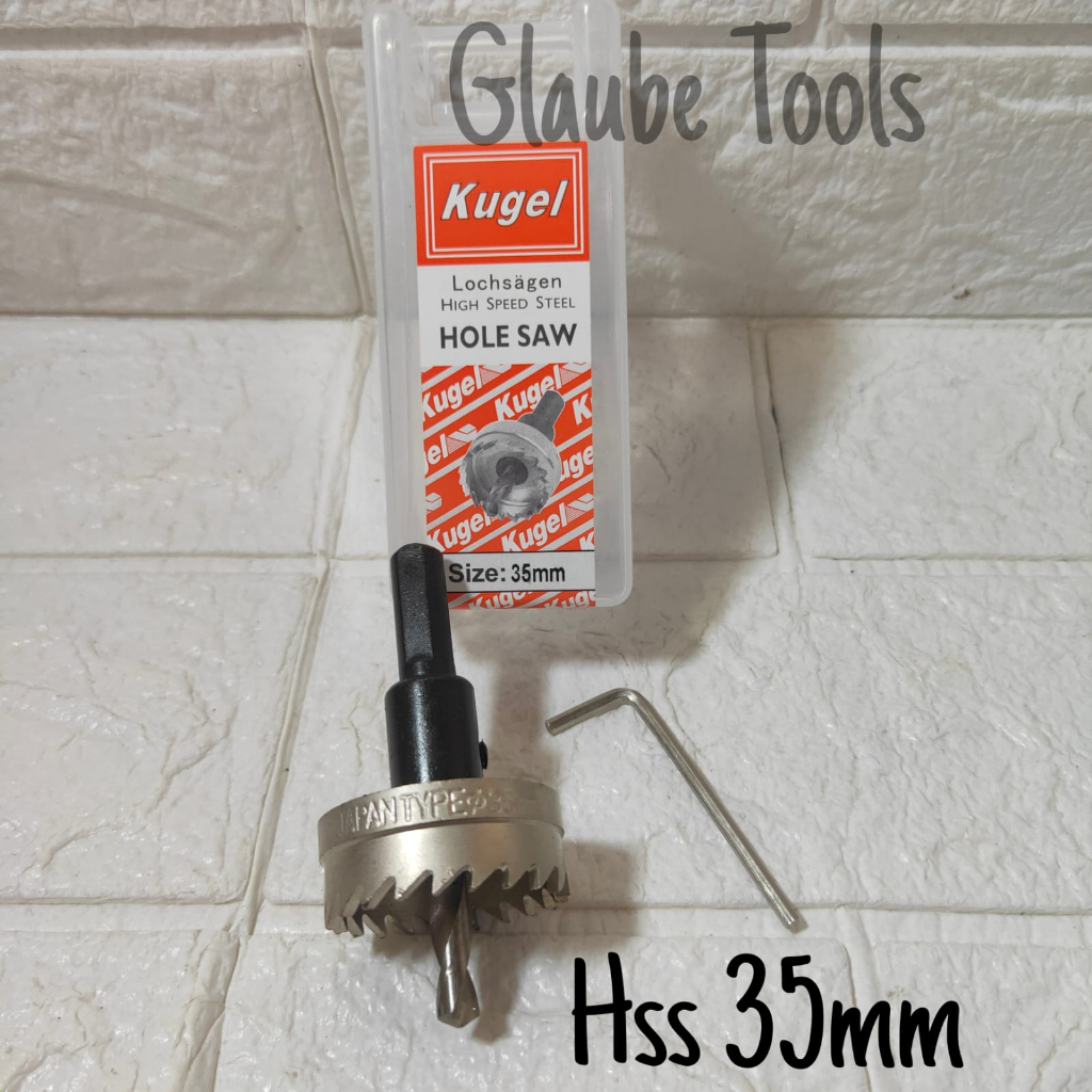 Promo Hole Saw 35mm HSS Holesaw Besi 35 mm Bor 35mm Kugel
