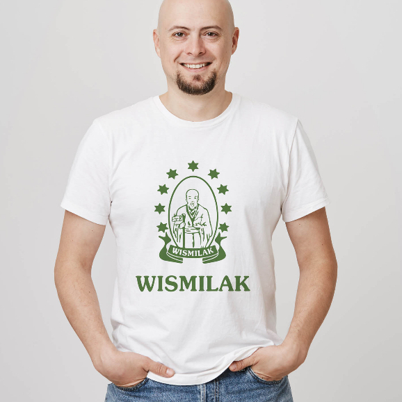 Kaos Baju WISMILAK - 100% Cotton t-shirt Premium Grade