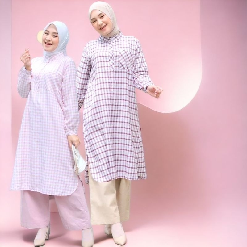 SETELAN CELANA KULOT DAN TUNIK DAILY 010 | QIRANI