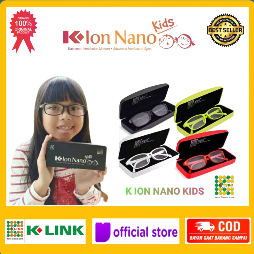 KACAMATA ION NANO KIDS ORIGINAL KACAMATA TERAPI KESEHATAN ION NANO ANAK