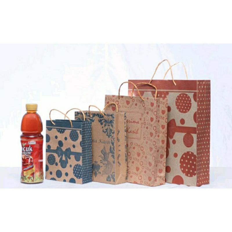 

[GROSIR] PAPER BAG BATIK / PAPERBAG MOTIF / TAS KERTAS PERNIKAHAN KADO