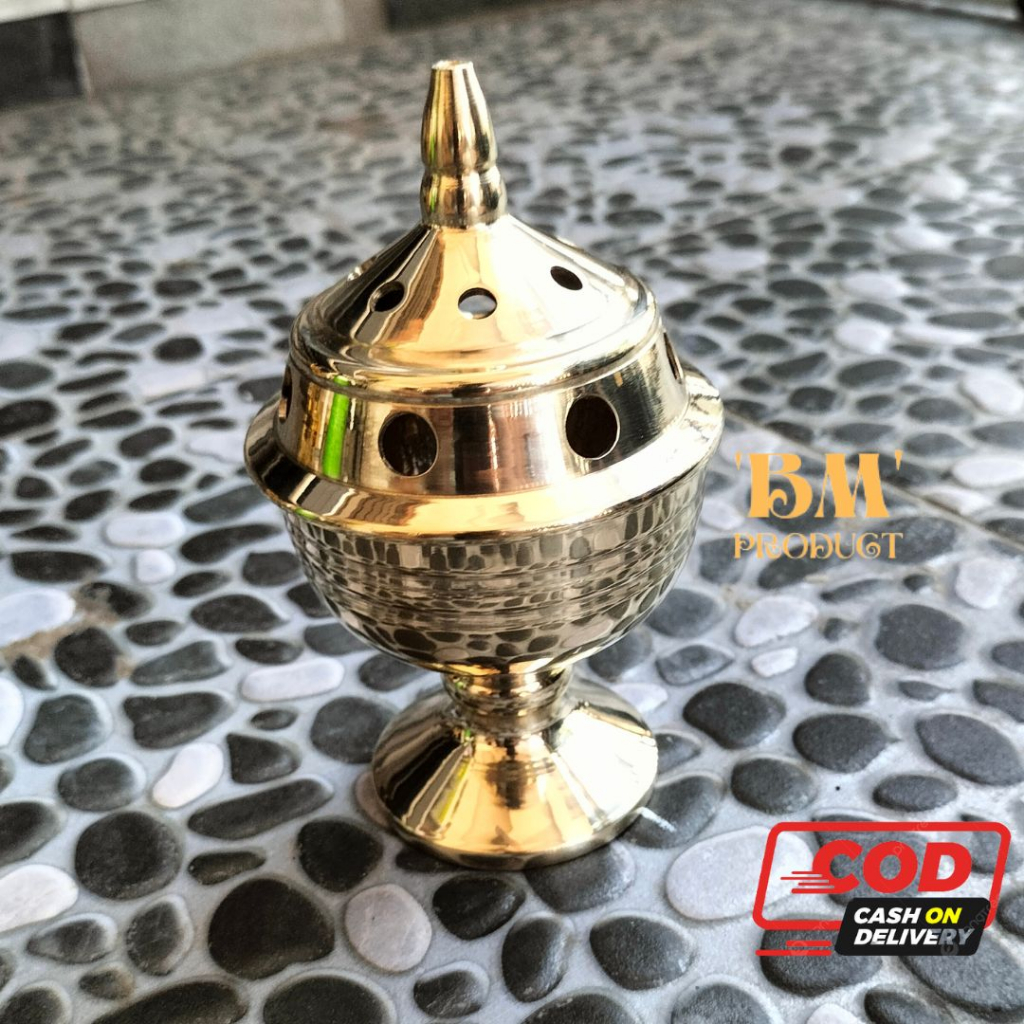 Tempat Ratus Kuningan Tungku Ratus Spa Aromatherapi 1 pcs