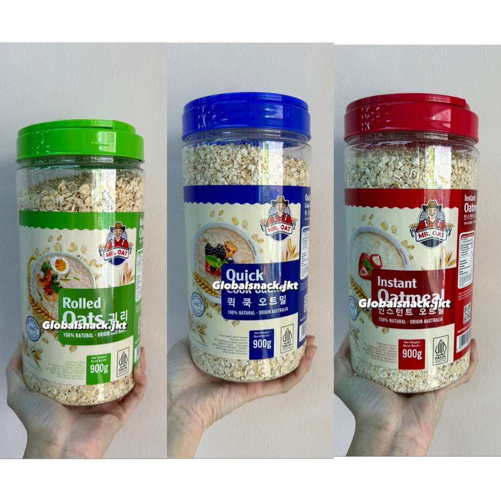 

[TOPLES] MR OAT ROLLED OATS / QUICK COOK OATMEAL / INSTANT OATMEAL- MR.OAT