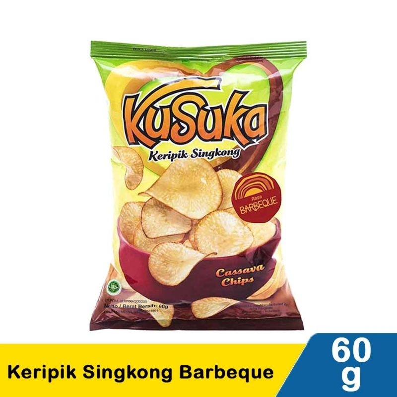 

Kusuka Keripik Singkong Barbeque 60G