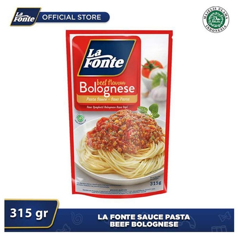 

La Fonte Pasta Sauce Bolognese 315G