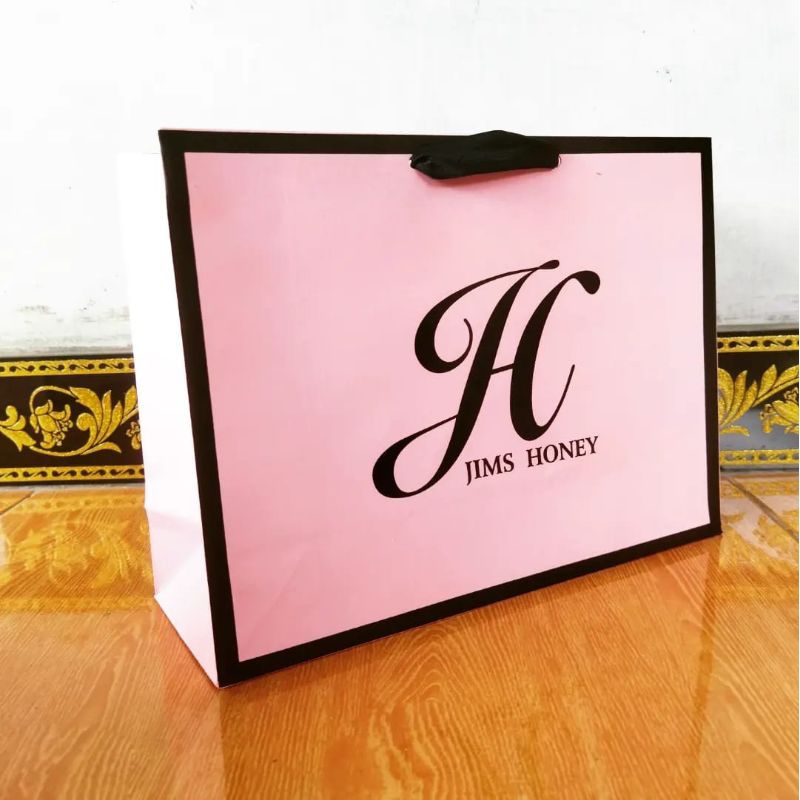 

[65 gr] PAPERBAG JHIMSHONEY BAHAN BC UKURAN 30x10x22