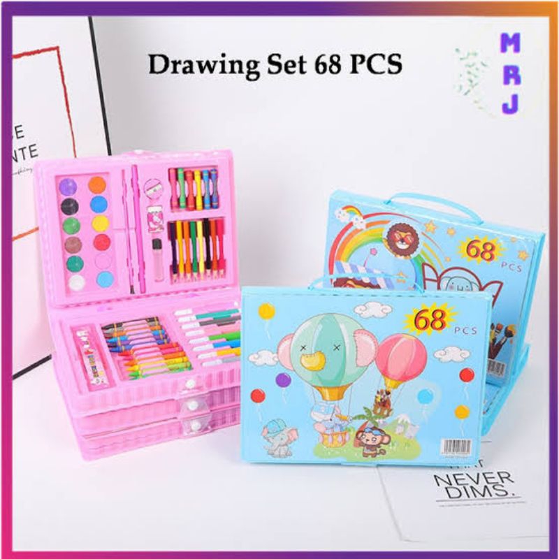 

crayon art set / krayon isi 68