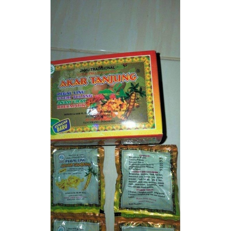 Jamu Seduh Akar Tanjung Serbuk