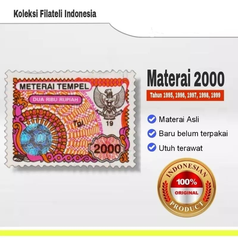 

Materaipos 2000 Tahun 1996 - 1999 Asli