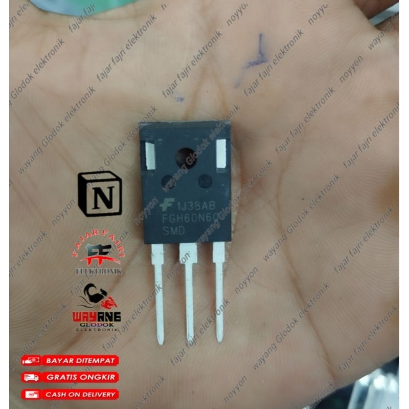 ic transistor mosfet FGH60N60 FGH 60N60