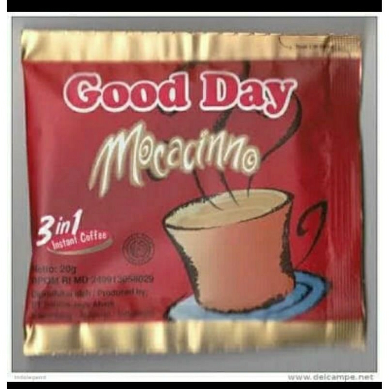 

kopi good day mochacino 1renceng @ 10 sachet