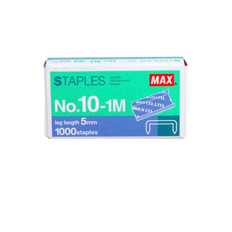 

Max isi stapler staples no.10-1M