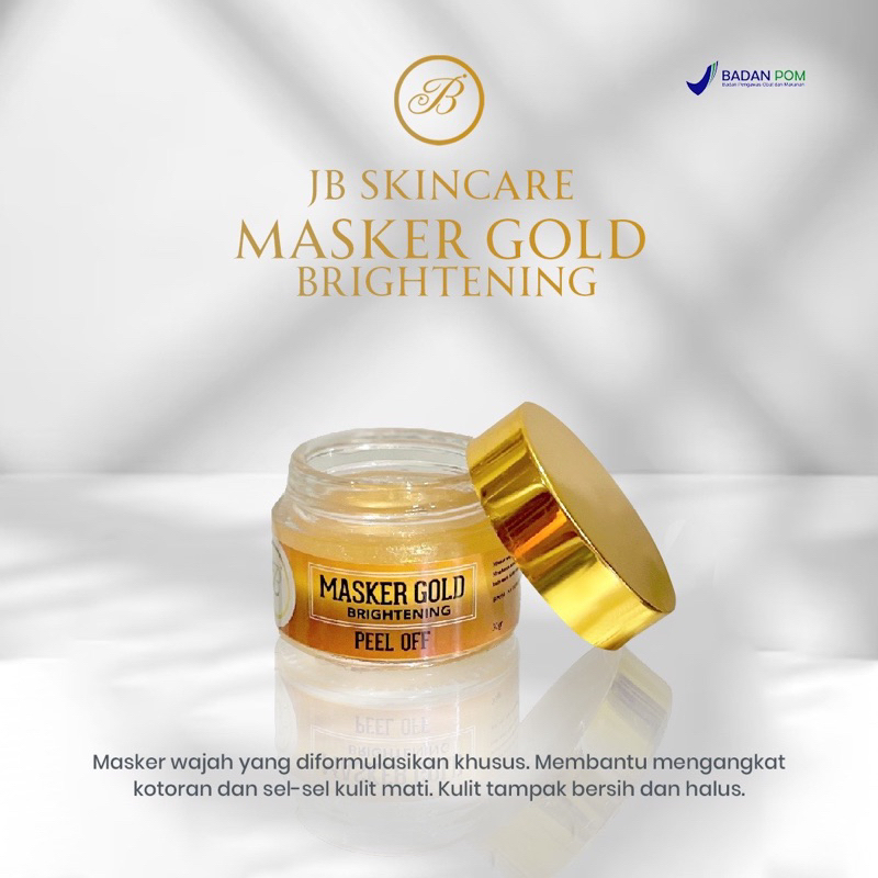 JB skincare brightening Masker emas/gold Peel off