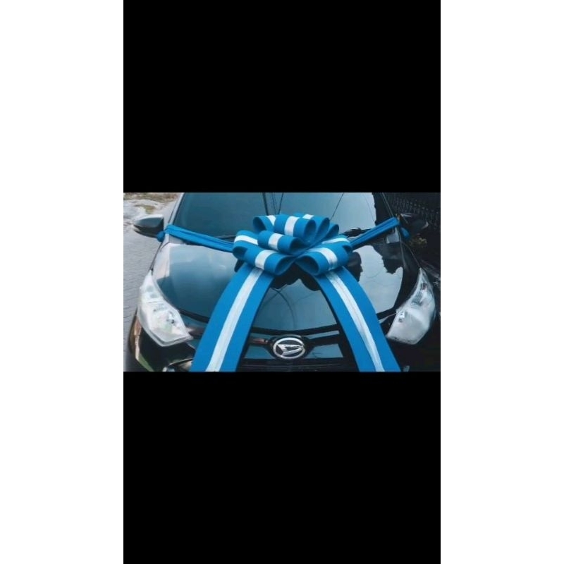 pita mobil biru list silver hadiah grandprize
