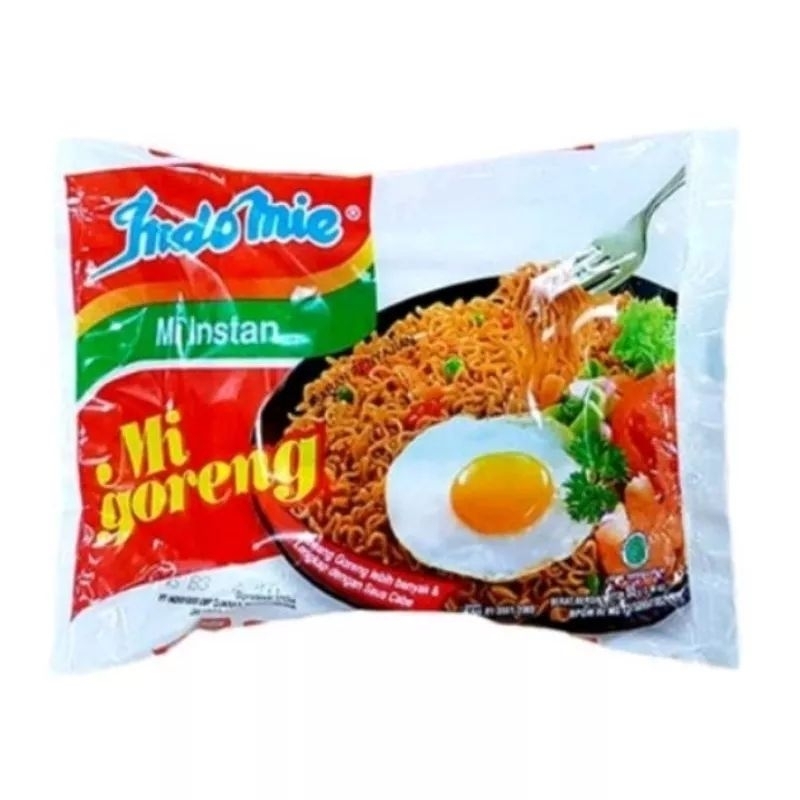 Indomie mie goreng instan 85gr, 1 dus isi 40pcs