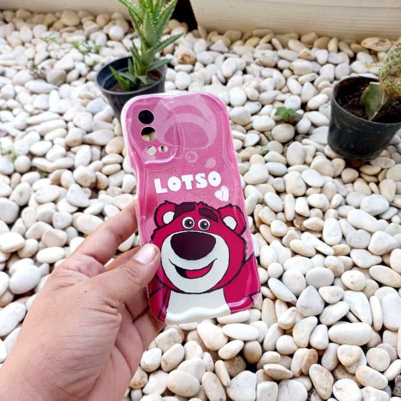 Case Oppo A55 4G CPH2325 Softcase Airbag Karakter Lotso Oppo CPH 2325