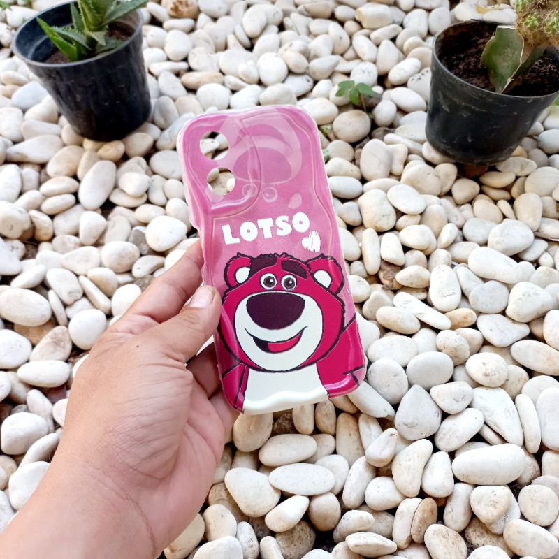 Case Oppo A17 CPH2477 Softcase Airbag Karakter Lotso Oppo CPH 2477