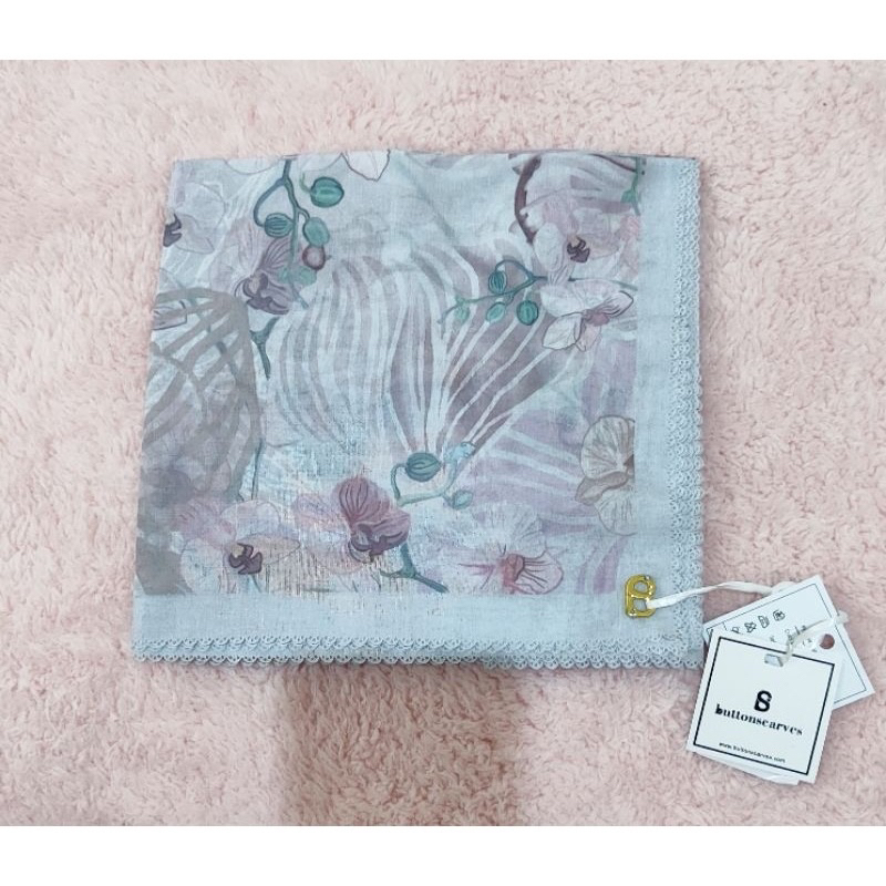 Buttonscarves warehouse sale orchide series pearl color