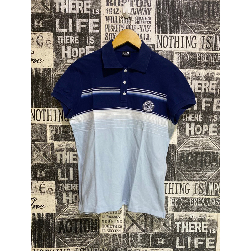 Kaos Kerah/Polo Shirt D&G Dolce Gabbana Vintage