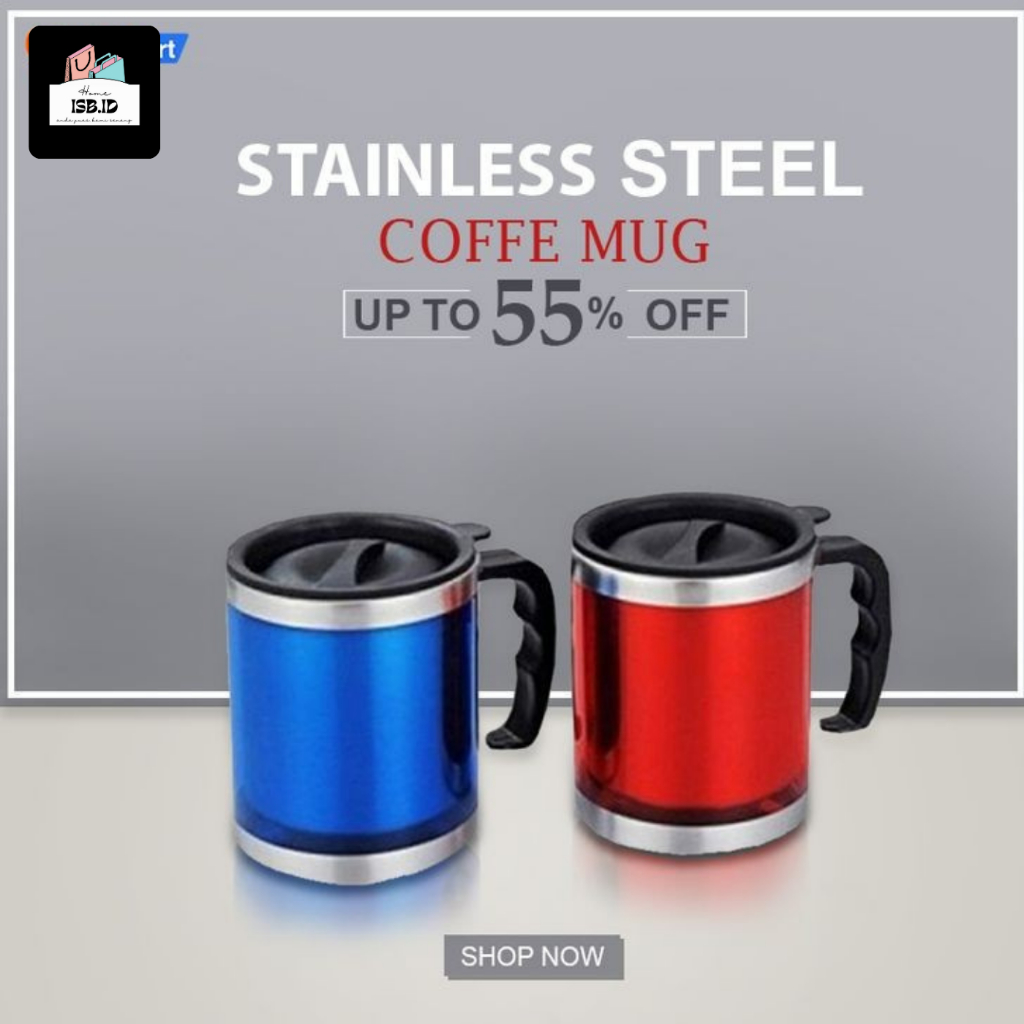 Termos Mug Tahan Panas / Mug Stainless Steel
