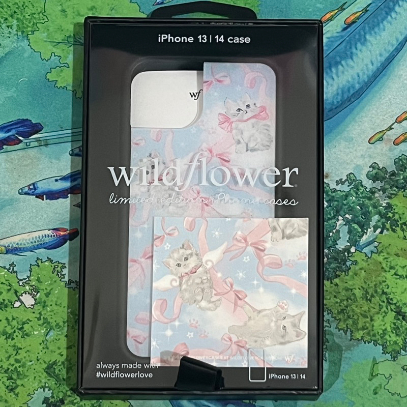 [READY 🇮🇩] Wildflower Case Original Kitten Around | iPhone 13