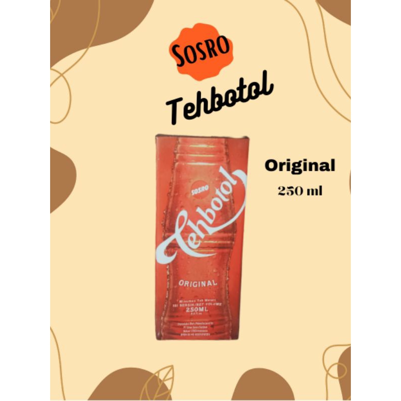 

Tehbotol Sosro (Kotak) 250 ml