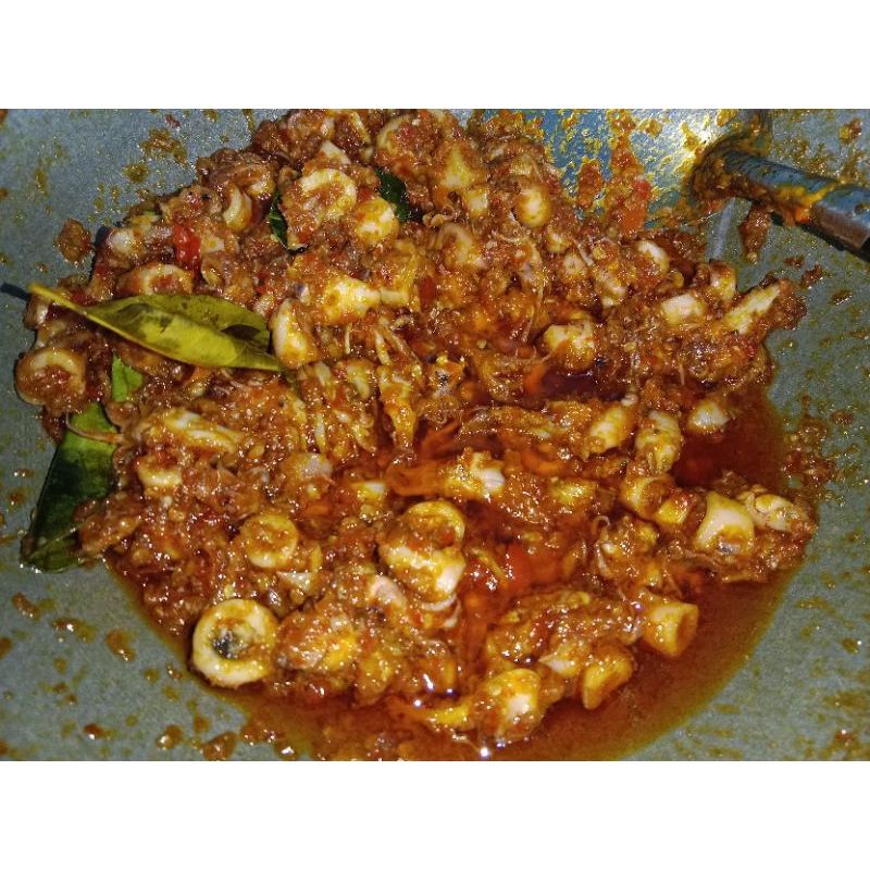 

Sambal cumi/Sambel cumi asin pedas/sambal pedas cumi/aneka sambel/sambel cumi asin