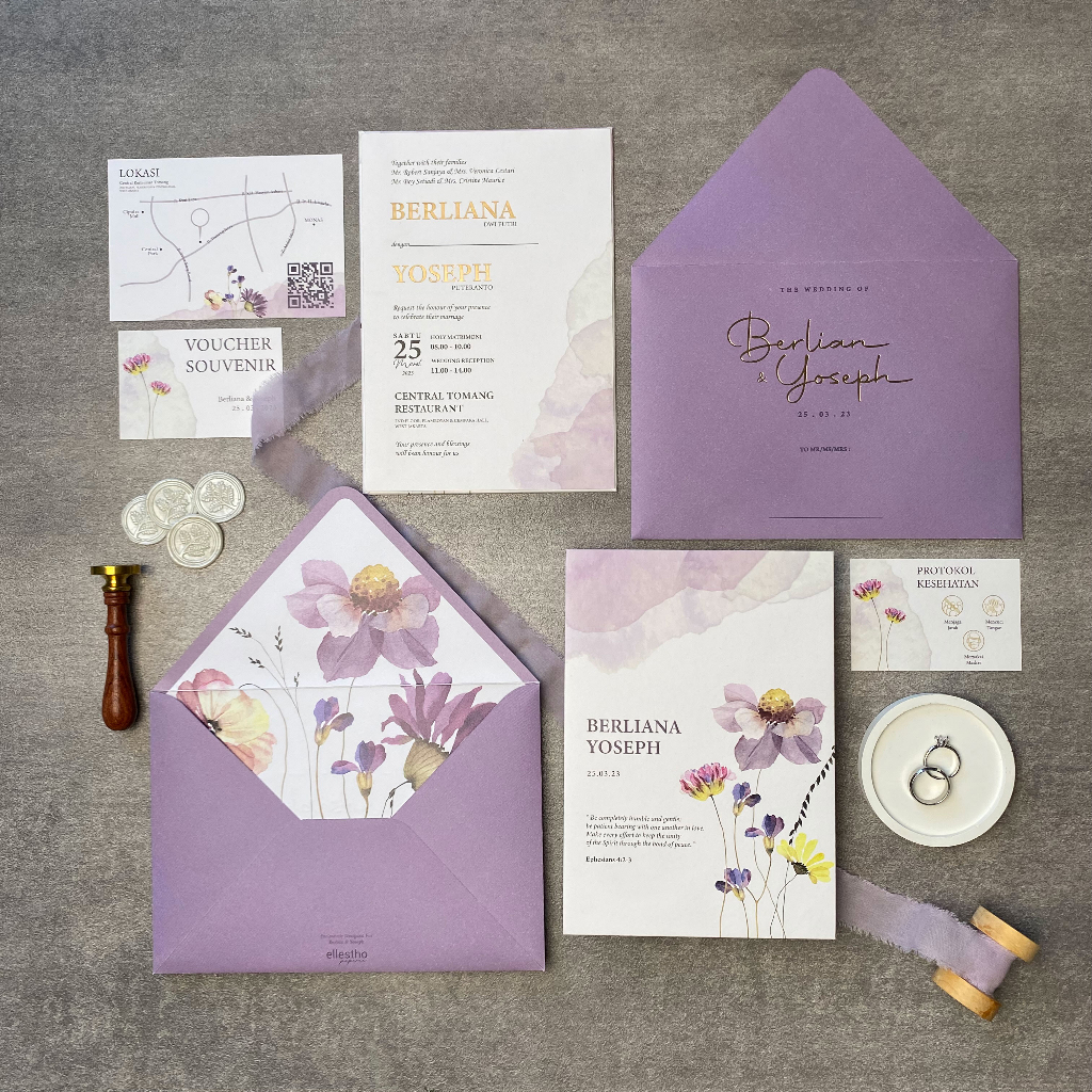 [100 PCS] wedding invitation amplop murah