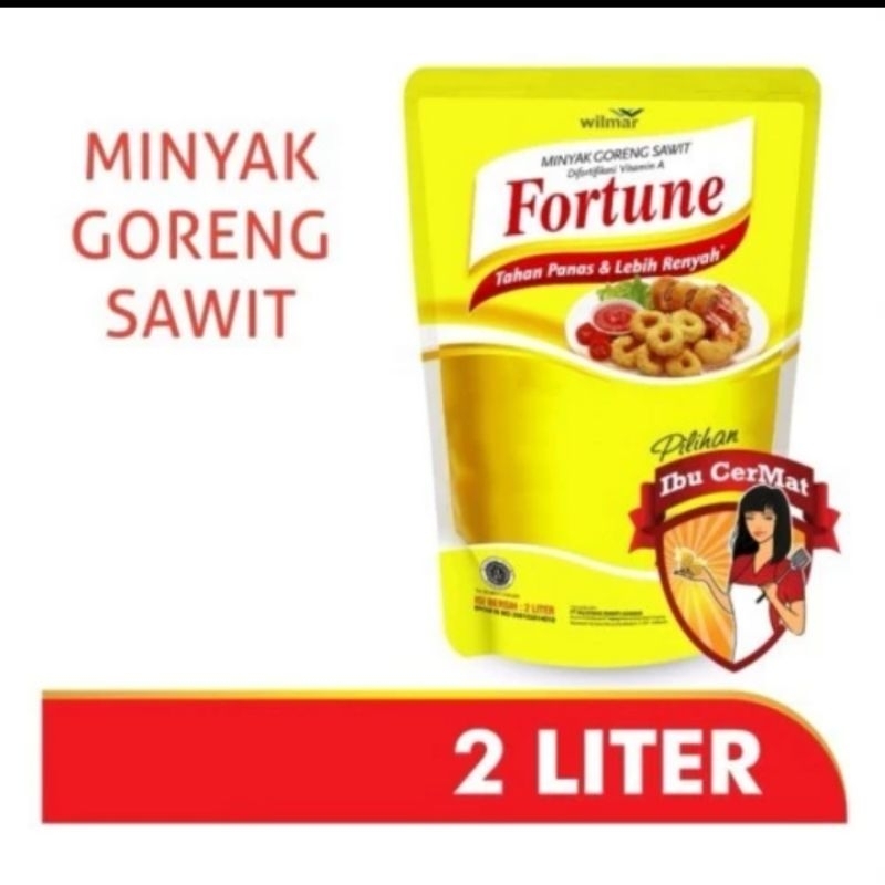 

FORTUNE Minyak Goreng 2ltr promo