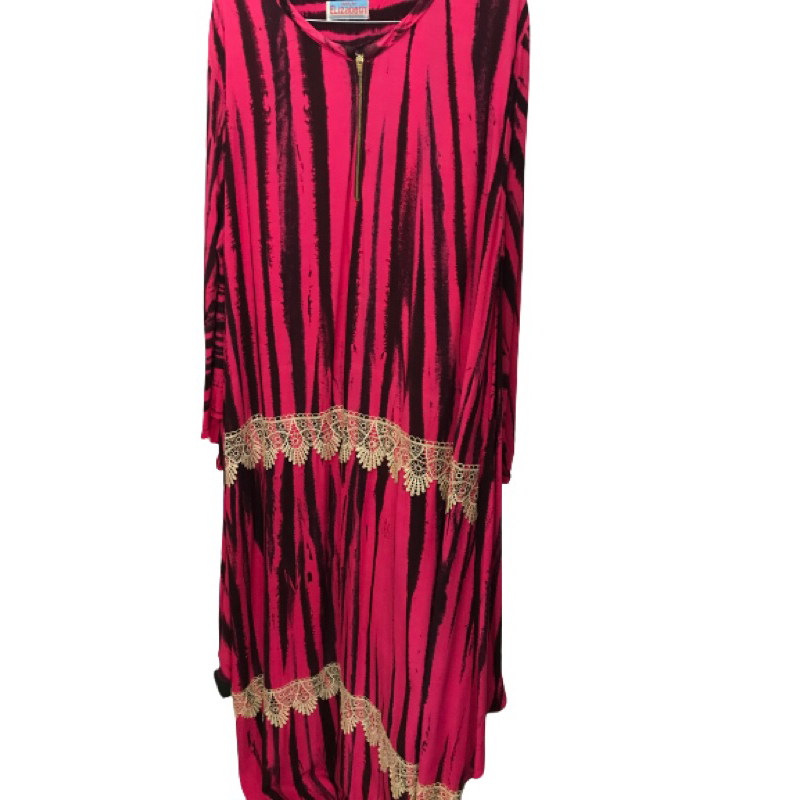 DRESS / GAMIS BATIK PINK FANTA