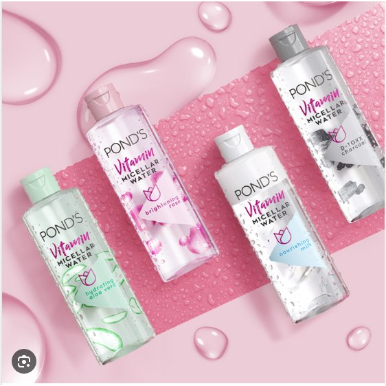 PONDS VITAMIN MICELLAR WATER BRIGHTENING | PONDS MICELLAR WATER