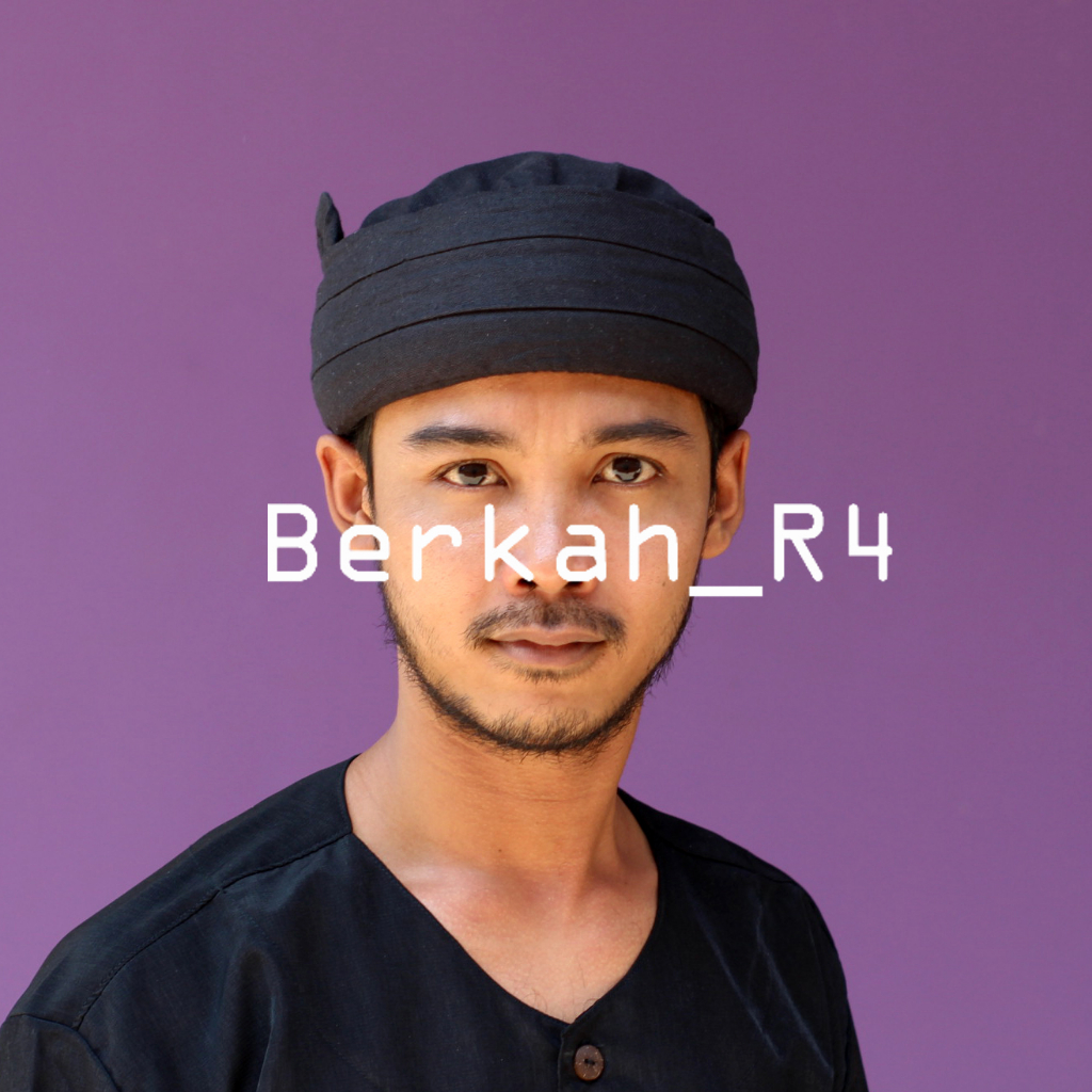 Blangkon Sunda Candra Sumirat Hitam - Iket Kepala Sunda Candra Sumirat Hitam - Blangkon Sunan